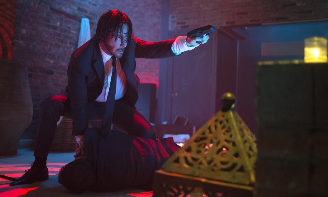 <span>Keanu Reeves in John Wick, a Lionsgate film. </span><span>Photograph: David Lee/Thunder Road Pictures/Allstar</span>