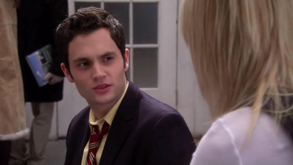 Penn Badgley in Gossip Girl.