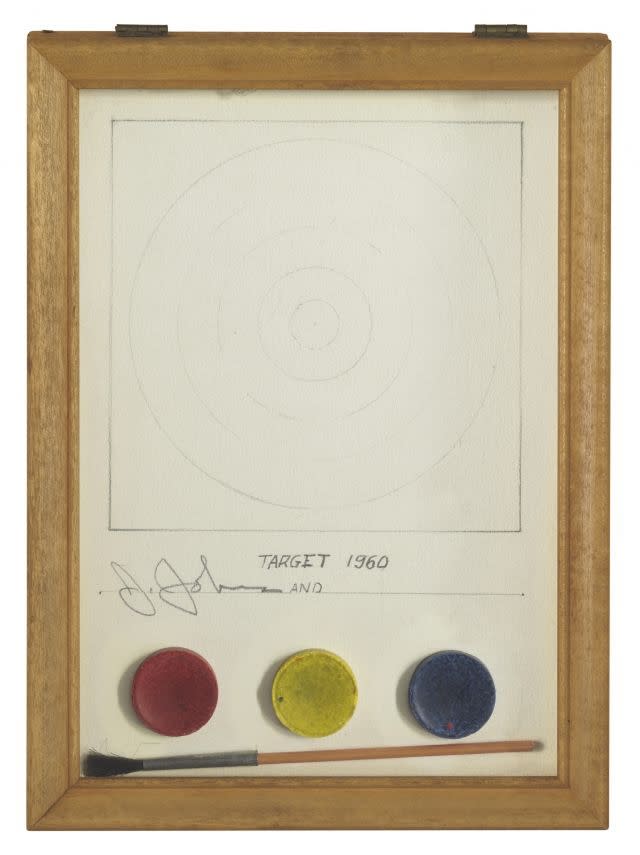 JASPER JOHNS (B. 1930) "Do it Yourself (Target)"