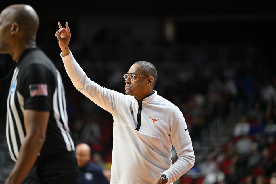 The thinking has been that Rodney Terry is coaching for Texas' permanent head coaching job, and that how the second-seeded Longhorns fare in this year's NCAA Tournament could be the deciding factor in UT's decision. For his part, Terry's concentrating on coaching the team's next game. "I'm serious," he said. "God is going to put you where you're supposed to be."