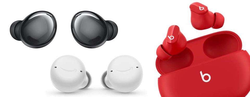 SAMSUNG Galaxy Buds Pro, Echo buds, Beats Studio Buds 