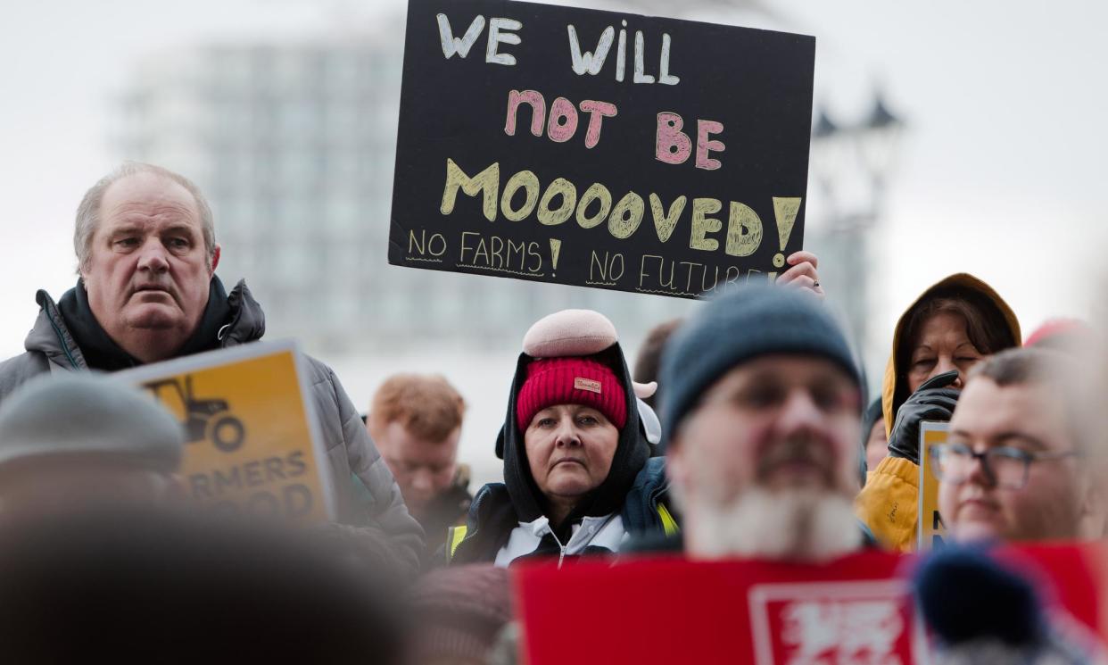 <span>Organisers claimed that more than 200 coaches of demonstrators had come to Cardiff from across Wales.</span><span>Photograph: Dimitris Legakis/Athena/The Guardian</span>