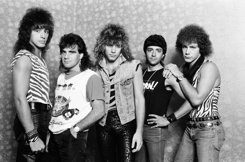 Bon Jovi in the ’80s (Getty Images)