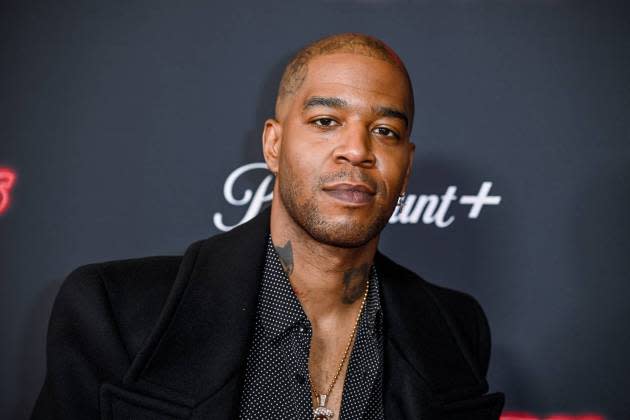Scott "Kid Cudi" Mescudi at the world premiere of "Knuckles" on April 16, 2024 in London, England - Credit: Doug Peters/Variety via Getty Images