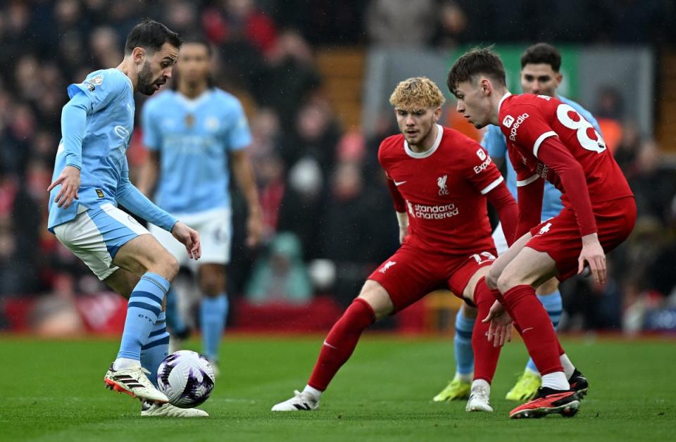 Liverpool’s youngsters have been a revelation this season (AFP via Getty Images)