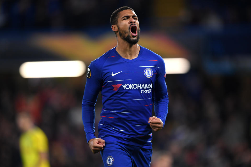 Ruben Loftus-Cheek during the UEFA Europa League Group L match between Chelsea and FC BATE Borisov at Stamford Bridge on October 25, 2018 in London, United Kingdom.