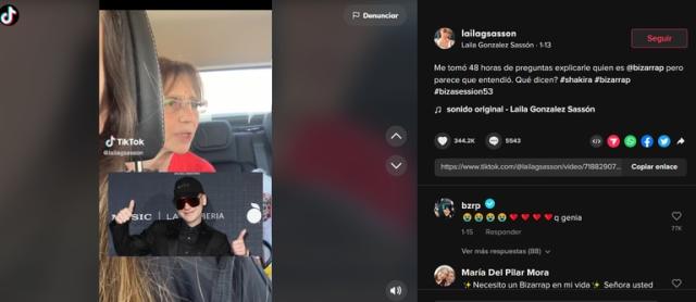 Mamá se viraliza en TIKTOK por explicar quién es Bizarrap: “quiero un Biza  en mi vida”