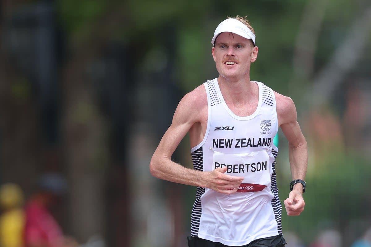 Zane Robertson, who is New Zealand’s national record holder for the half and full marathon, is being trolled on Twitter for the alleged lack of integrity of his excuse (Getty Images)