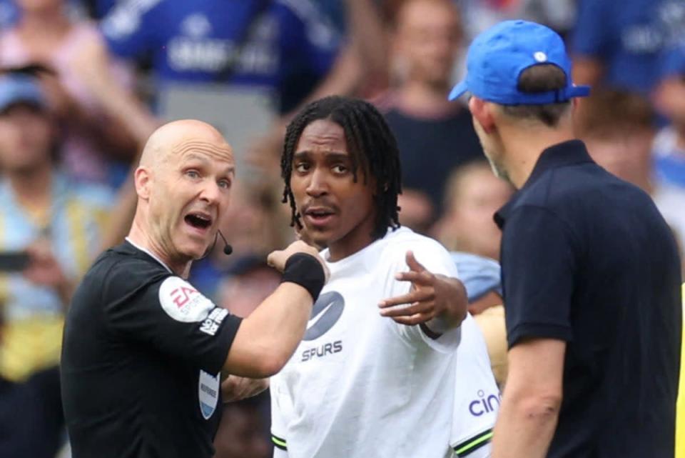 Thomas Tuchel strongly criticised referee Anthony Taylor after Chelsea’s draw against Spurs (Action Images via Reuters)