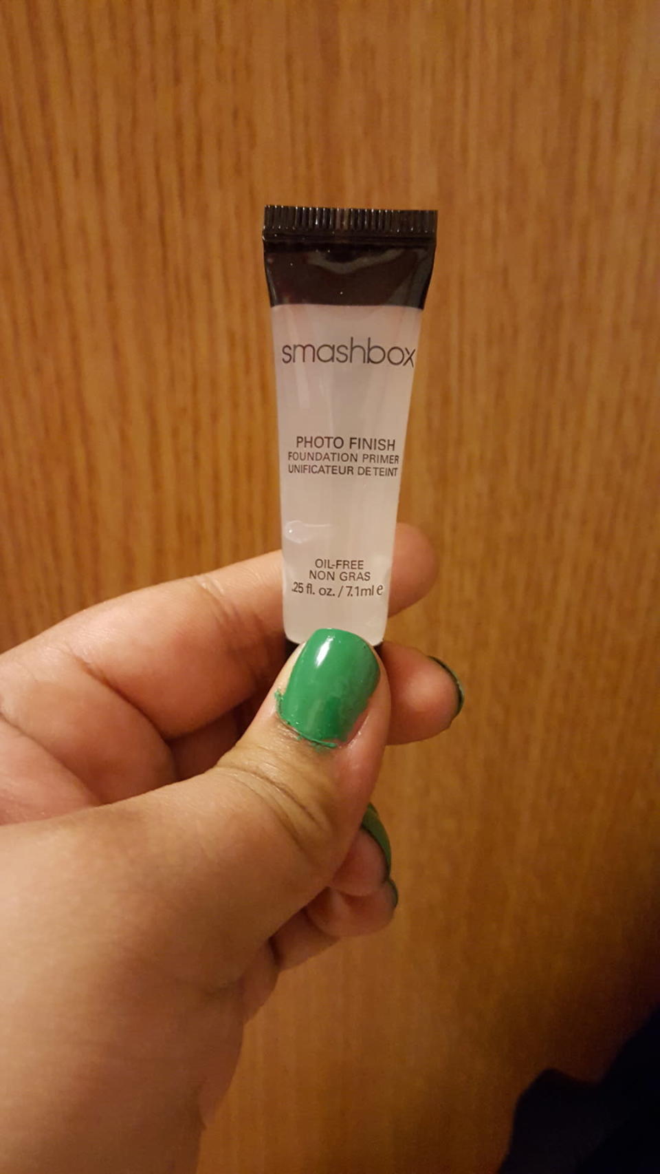 Smashbox, Photo Finish Classic Primer: This primer did a great job when I first applied it and made my foundation look lovely, but by 3pm I noticed my skin’s problem spots were starting to show through my makeup.  For me, this is just an alright product and something I might throw in my makeup bag for travel due to its size.