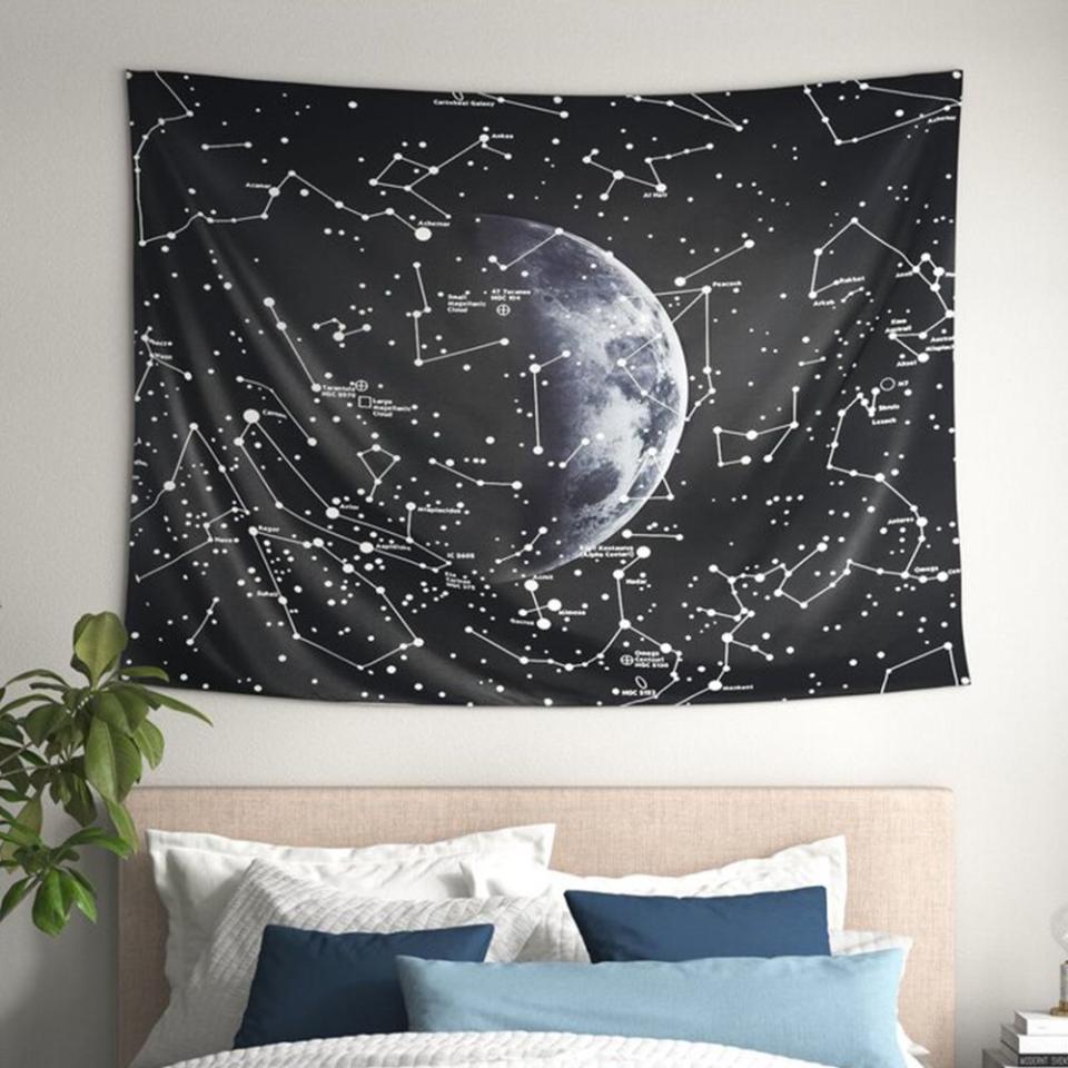 <p><a href="https://go.redirectingat.com?id=74968X1596630&url=https%3A%2F%2Fwww.wayfair.com%2Fdecor-pillows%2Fpdp%2Ftrinx-polyester-constellations-tapestry-w003297334.html&sref=https%3A%2F%2Fwww.bestproducts.com%2Fparenting%2Fkids%2Fg38571449%2Fgifts-for-11-year-old-boys%2F" rel="nofollow noopener" target="_blank" data-ylk="slk:Shop Now;elm:context_link;itc:0;sec:content-canvas" class="link ">Shop Now</a></p><p>Constellation Tapestry</p><p>wayfair.com</p><p>$23.99</p>