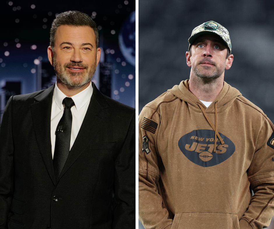Aaron Rodgers addressed his recent feud with late night host Jimmy Kimmel on the 
