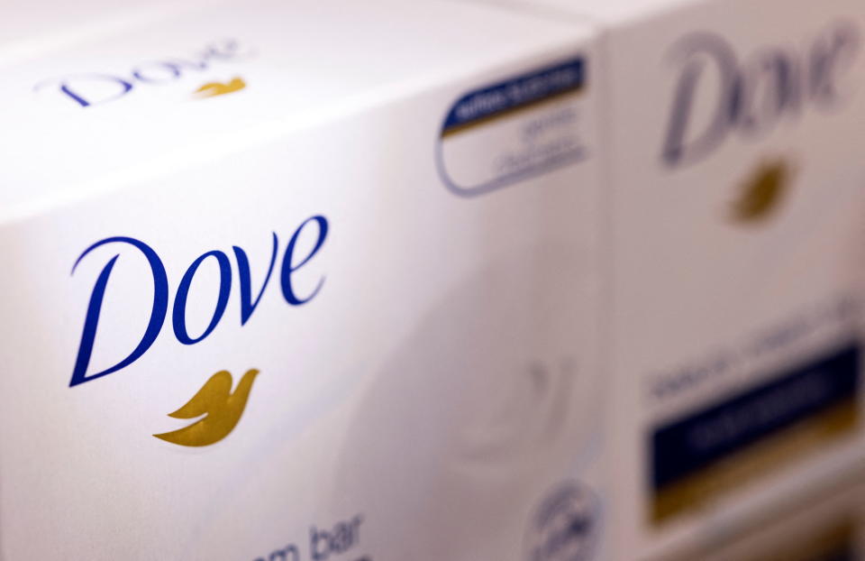 Unilever owns the Dove soap brand