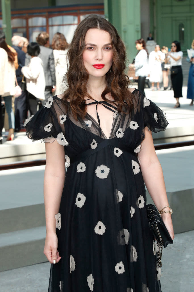 Keira Knightley attends the Chanel Cruise Collection 2020