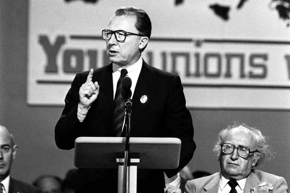 Jacques Delors was a leading figure on the French left (PA)