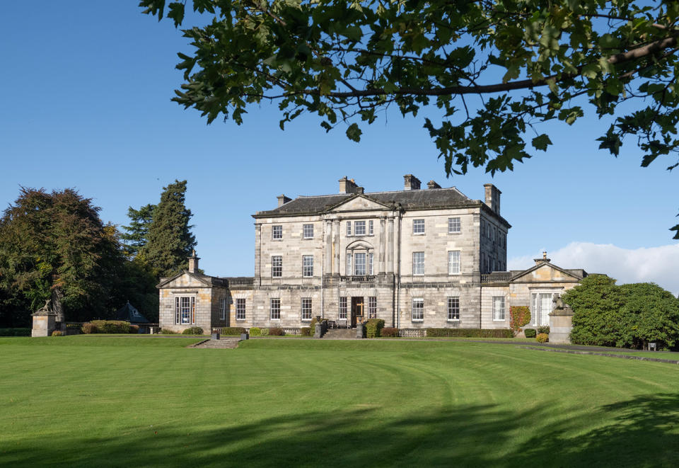 This Scottish mansion includes five grand reception rooms and 13 bedrooms. Photo: Itago Media Ltd