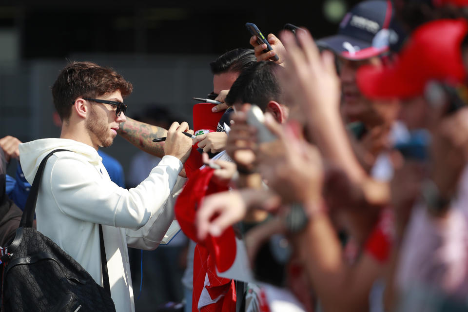 <p>Pierre Gasly (Photo by Cesar Gomez/Jam Media/Getty Images)</p> 