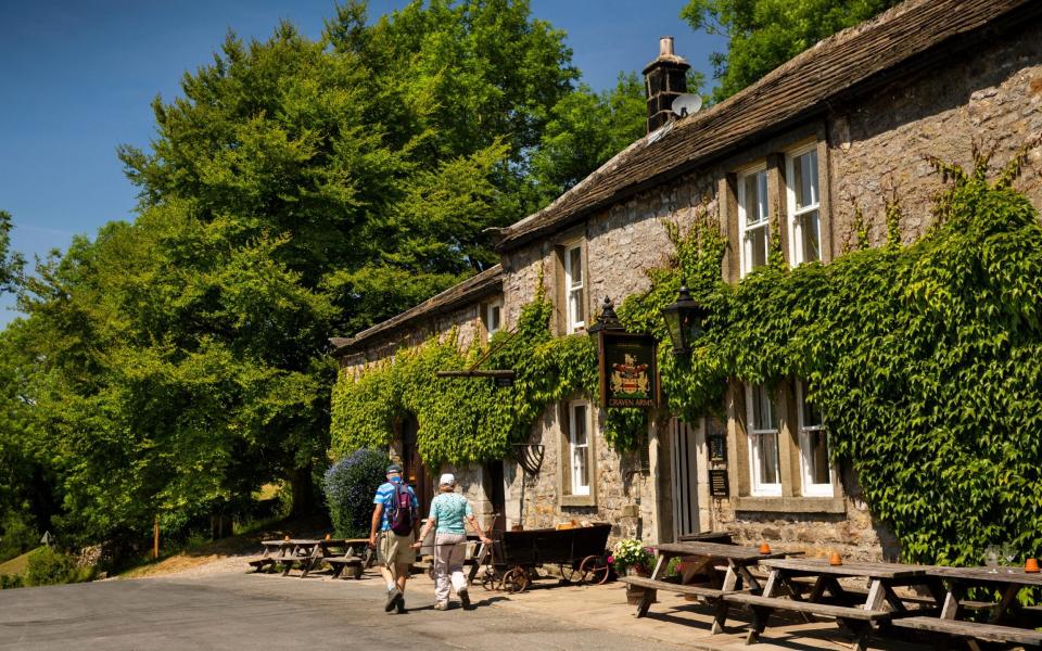 The charming Craven Arms near Wharfedale