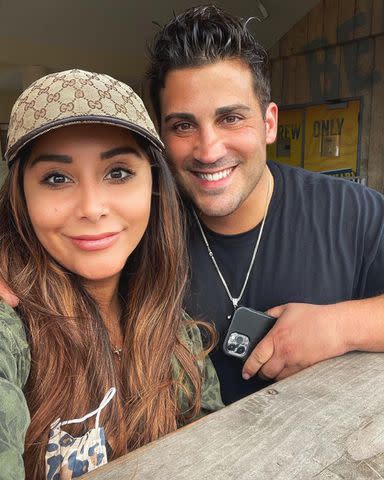 <p>Snooki/Instagram</p> Nicole Snooki Polizzi and her husband Jionni LaValle