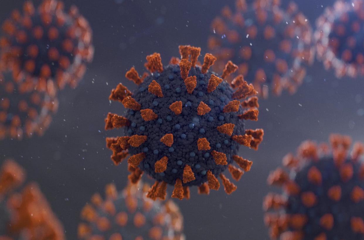 <span class="caption">The new findings, although preliminary, are raising concerns about the potential long-term effects of COVID-19.</span> <span class="attribution"><a class="link " href="https://www.gettyimages.com/detail/photo/coronavirus-covid-19-royalty-free-image/1220459949?adppopup=true" rel="nofollow noopener" target="_blank" data-ylk="slk:Yuichiro Chino via Getty Images;elm:context_link;itc:0;sec:content-canvas">Yuichiro Chino via Getty Images</a></span>