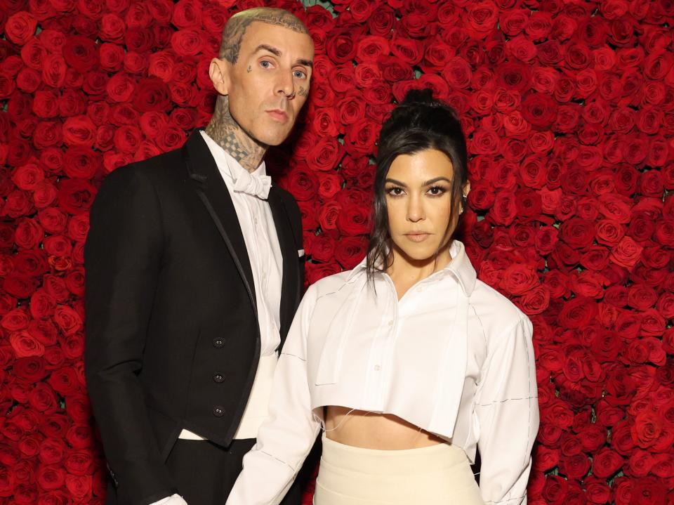 Kourtney Kardashian and Travis Barker are legally married.