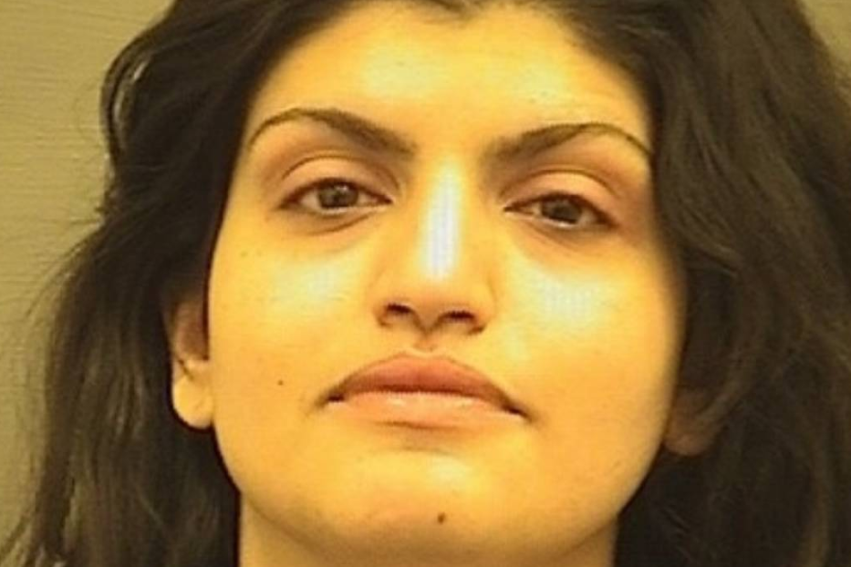 Dana Mustafa has been accused of assaulting Federal air marshalls: Alexandria Sheriff's Office