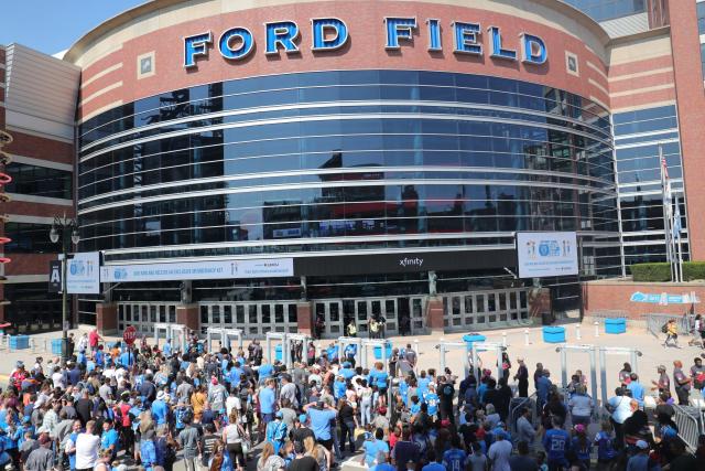 Ford Field, Detroit Lions football stadium - Stadiums of Pro Football