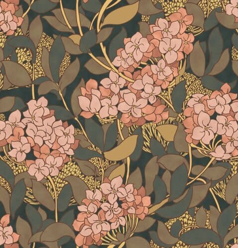 Trustworth Hydrangea Wallpaper With Pink Petals