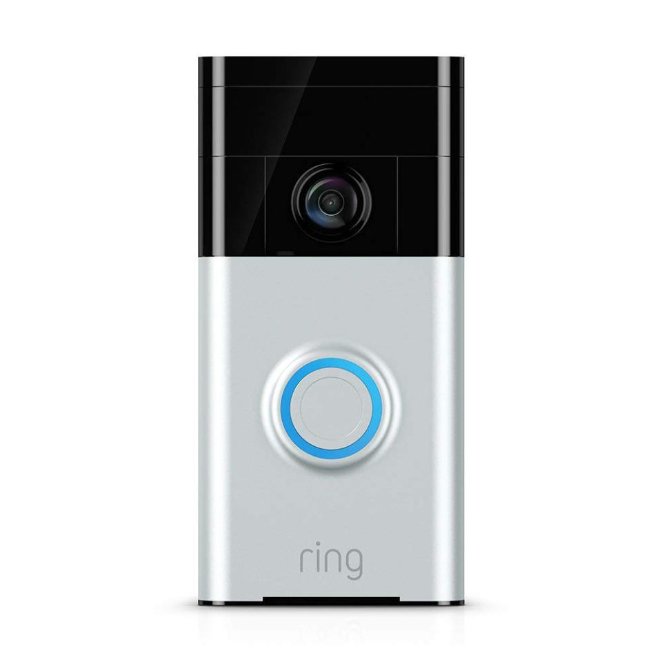Ring WiFi Enabled Video Doorbell. (Photo: Amazon)
