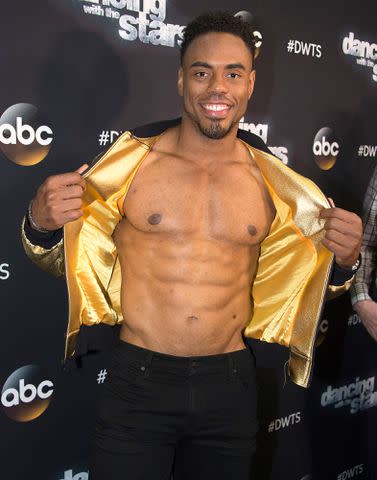 Eric McCandless/ABC/Getty Rashad Jennings on Dancing with the Stars season 24