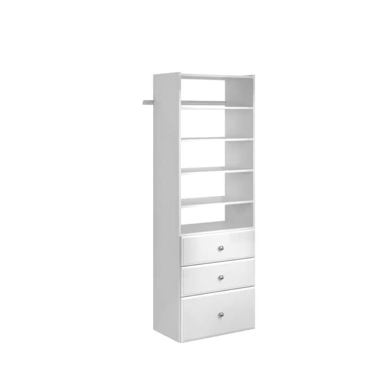 Closet Evolution Premier 6-Shelf Wood Closet System