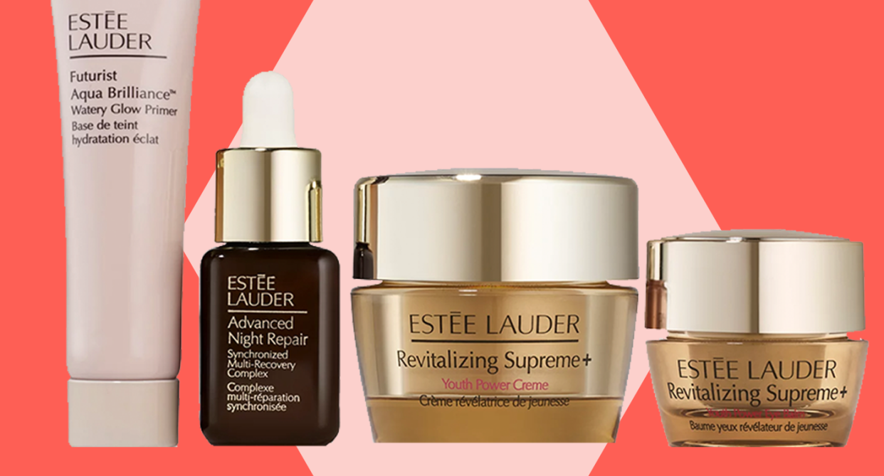 Get glowy skin with this Estée Lauder gift set from John Lewis. (John Lewis / Yahoo Life UK)