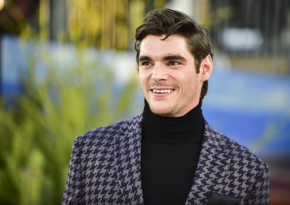 WESTWOOD, CALIFORNIA - OCTOBER 07: RJ Mitte attends the premiere of Netflix's "El Camino: A Breaking Bad Movie" at Regency Village Theatre on October 07, 2019 in Westwood, California. (Photo by Rodin Eckenroth/FilmMagic )