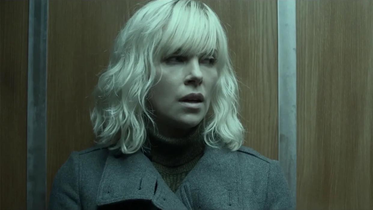  Charlize Theron in Atomic Blonde. 