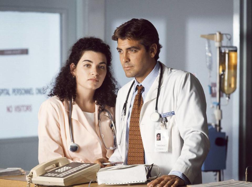 E.R., George Clooney, Julianna Margulies