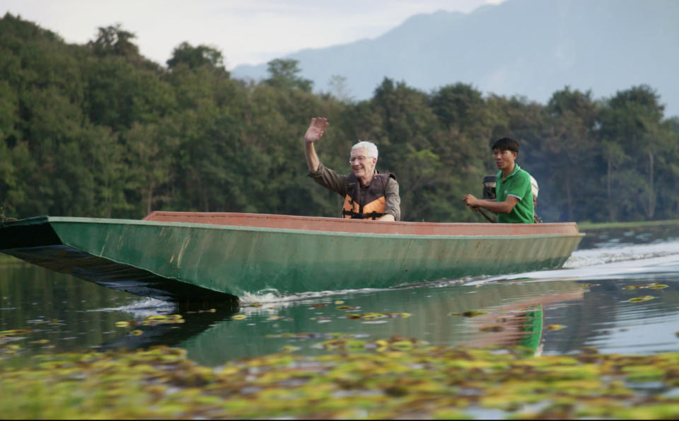 From Olga TV and Silver Star 

PAUL OGRADYâ€™S GREAT ELEPHANT ADVENTURE
Sunday 7th April 2024 on ITV1 and ITVX

Pictured: Paul Oâ€™Grady arrives at the Elephant Conservation Centre in Laos by longboat 

In this second and final episode of the series, Paulâ€™s heading south near the beaches of Hua Hin to the Wildlife Friends Foundation Thailand, the countryâ€™s biggest wildlife hospital.  Looking after any animal in need, the WFFT is sanctuary to 24 elephants mostly rescued from â€˜entertainment campsâ€™, where they performed in circuses, or work tirelessly in trekking camps taking holidaymakers for a ride.

Paul then crosses the Thailand border to neighbouring Laos â€“ itâ€™s nicknamed the â€˜land of million elephantsâ€™ but sadly in reality, there are now less than 800 left in the country.  To help arrest this startling decline in numbers, Paul heads to the Elephant Conservation Centre near Luang Prabang in the north, home to the countryâ€™s only breeding programme, to learn about what is being done to try and boost the elephant population.

Paul then ends his elephant adventure by taking part in stunning Bacci ceremony, a religious Laotian ritual overseen by a local shaman to help bring good luck and fortune for the future of the Asian elephant.  Itâ€™s an emotional moment for Paul giving him the chance to reflect back on all the amazing elephants heâ€™s meet during his time in the South East Asia.

(C) Olga TV and Silver Star 

For further information please contact Peter Gray
Mob 07831460662 /  peter.gray@itv.com

This photograph is (C) *** and can only be reproduced for editorial purposes directly in connection with the programme or event mentioned herein.

Once made available by ITV plc Picture Desk, this photograph can be reproduced once only up until the transmission [TX] date and no reproduction fee will be charged.

Any subsequent usage may incur a fee.

This photograph must not be manipulated [excluding basic cropping] in a manner which alters the visual appearance of the person photographed deemed detrimental or inappropriate by ITV plc Picture Desk.

This photograph must not be syndicated to any other company, publication or website, or permanently archived, without the express written permission of ITV Picture Desk.

Full Terms and conditions are available on the website www.itv.com/presscentre/itvpictures/terms
