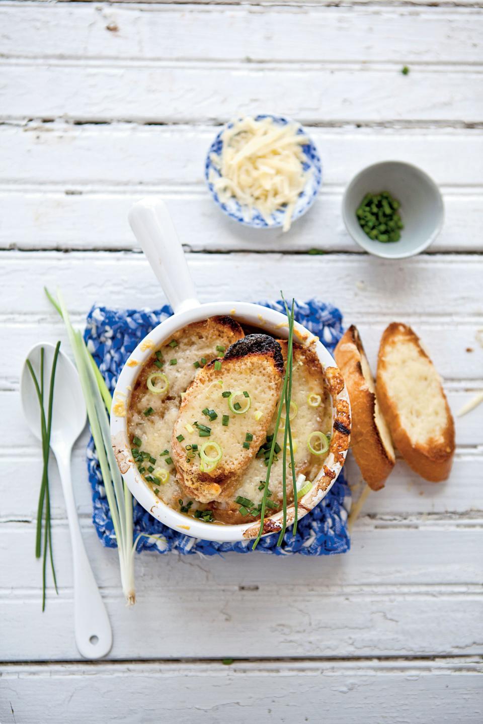 Five-Onion Soup