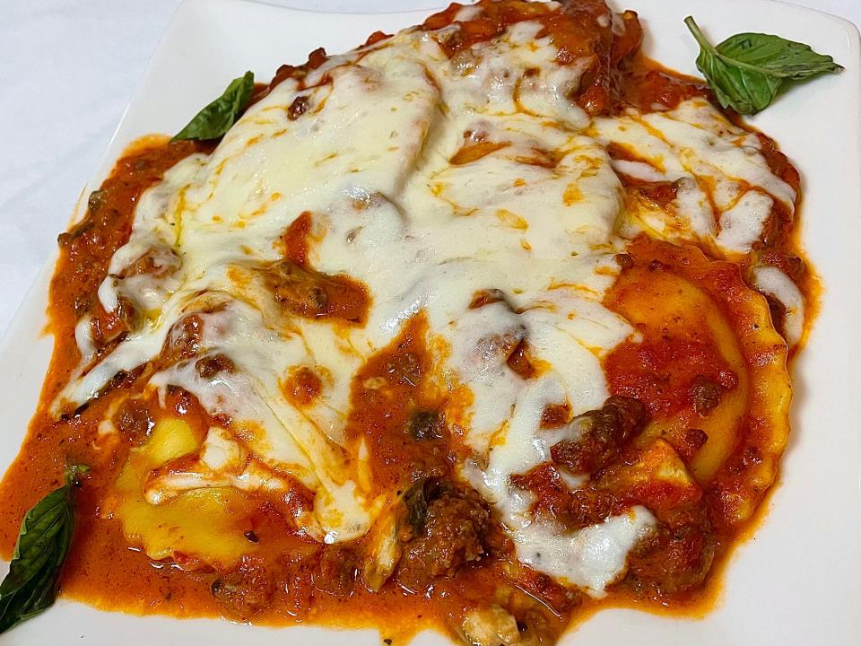 Ravioli Altegamino from Sergio's Pizza Kitchen and Italian Restaurant.