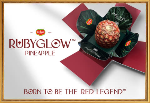 The Rubyglow® pineapple – a red-shelled pineapple by Fresh Del Monte Produce Inc. (Photo: Business Wire)