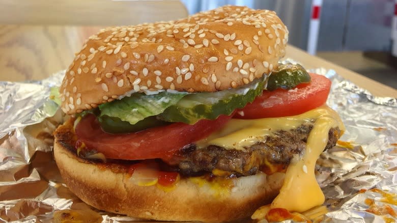 Little Cheeseburger from Five Guys