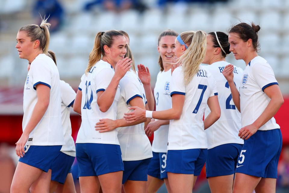 The England women will play Sweden (The FA via Getty Images)