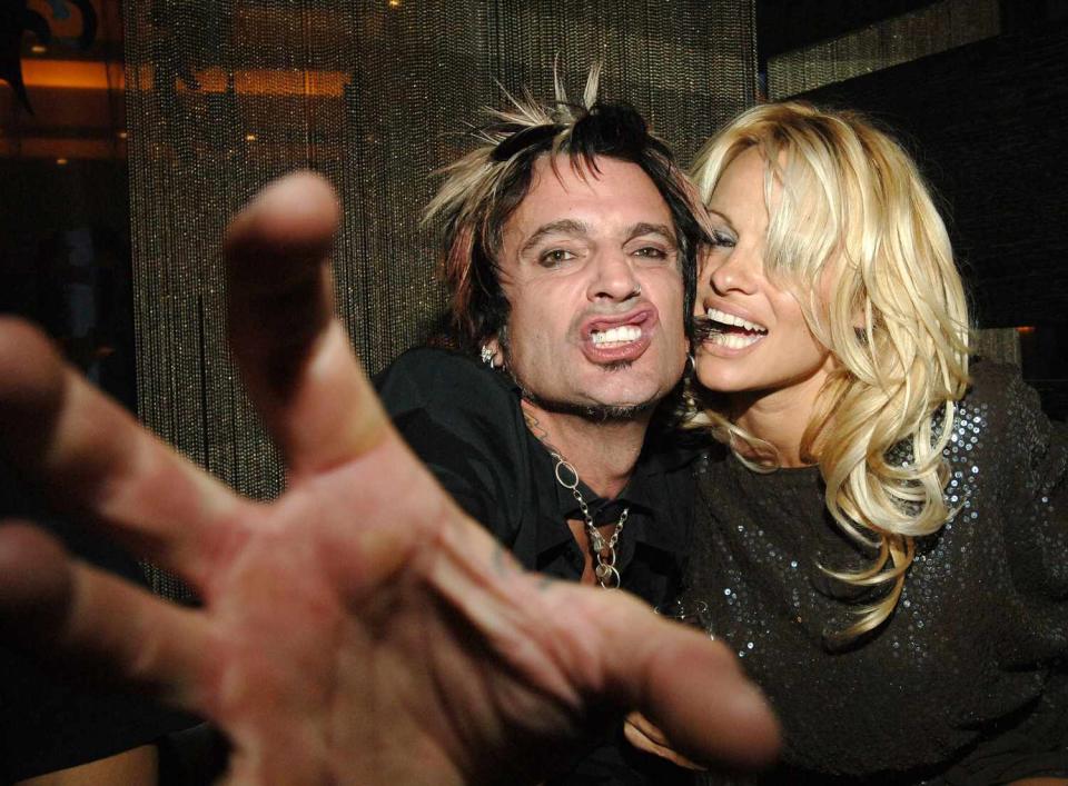 Tommy Lee and Pamela Anderson