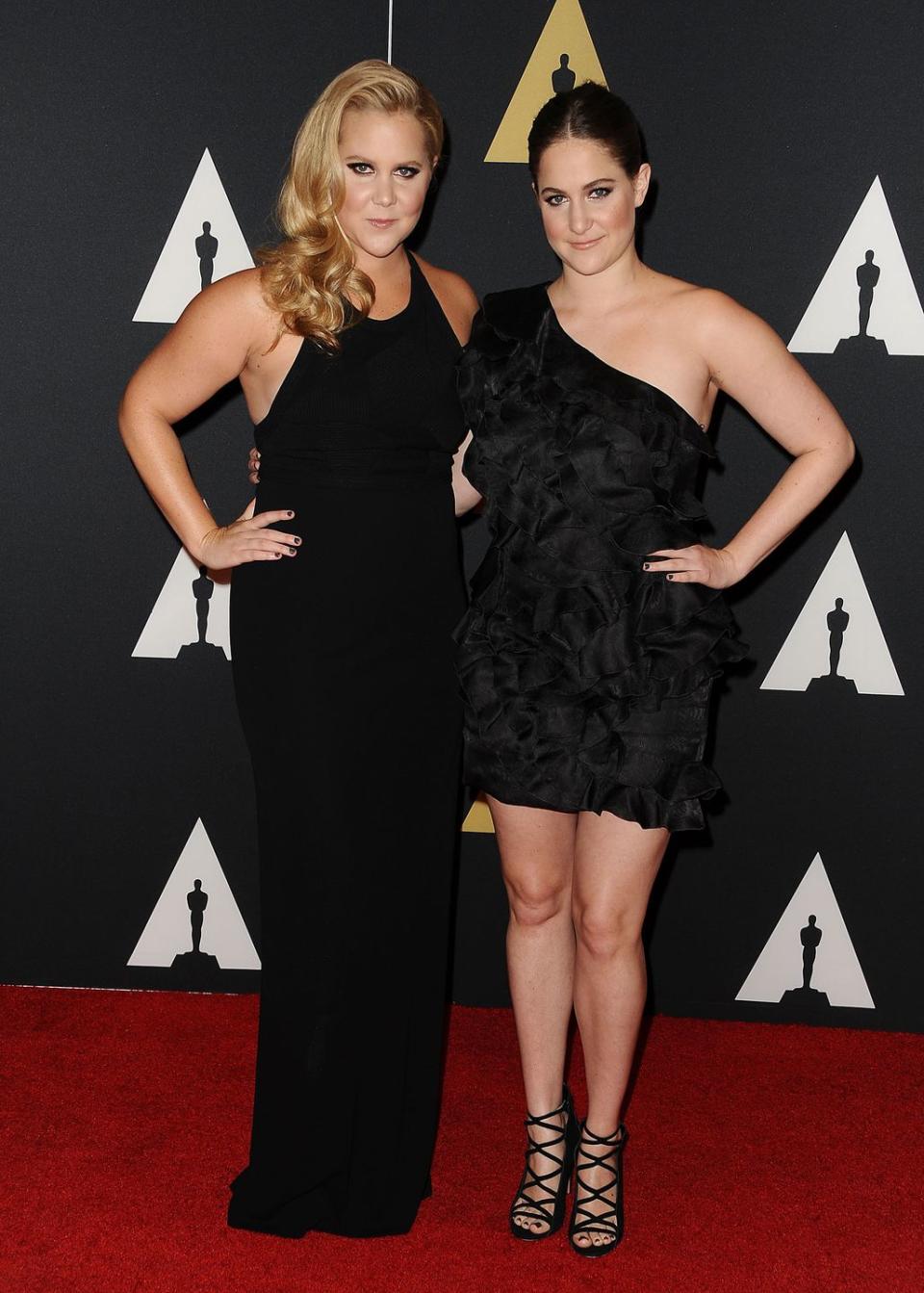 Amy Schumer and Kim Caramele