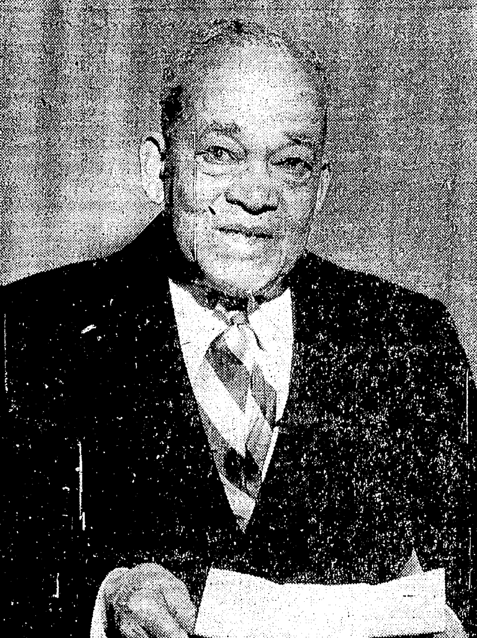 Photo of Bucky Lew from the Springfield Union.