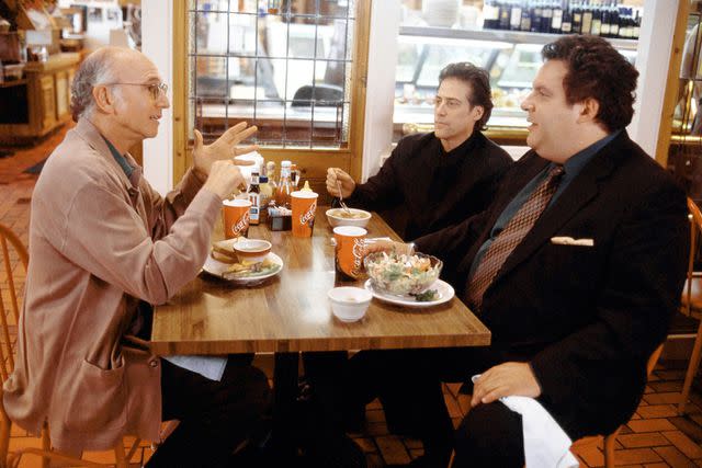 <p>Everett</p> Larry David, Richard Lewis and Jeff Garlin in 'Curb Your Enthusiasm'
