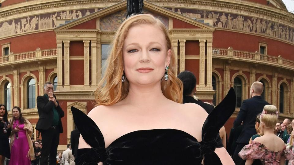 Sarah Snook attends The Olivier Awards 2024 at Royal Albert Hall 