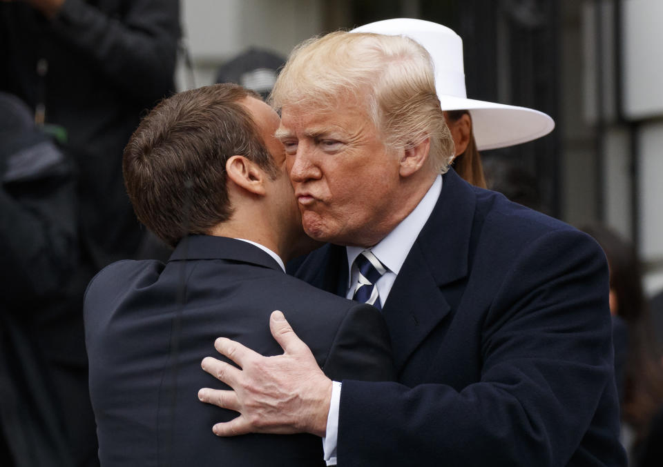 French President Macron visits Trump in 3-day trip to Washington