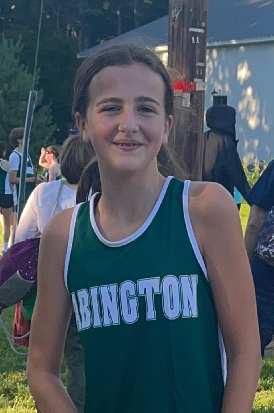 Evangeline McCleary of Abington has been named to The Patriot Ledger/Enterprise All-Scholastic Girls Cross Country Team.