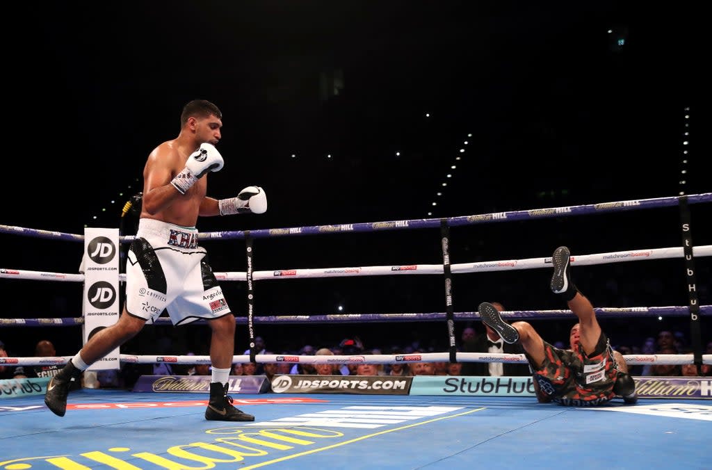 Amir Khan has retired from boxing (Nick Potts/PA) (PA Archive)