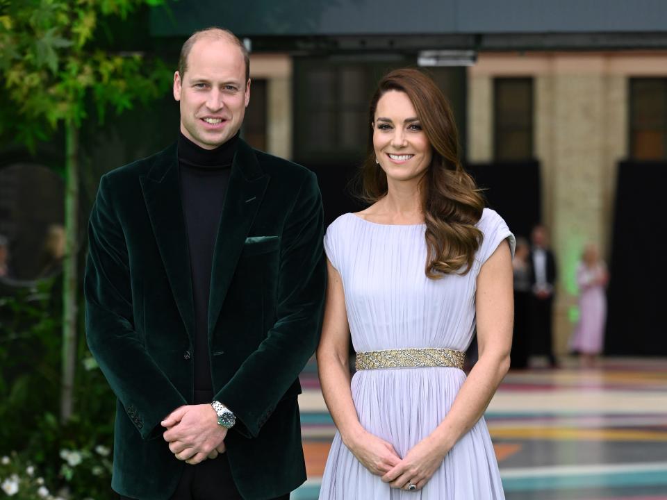 prince william and kate middleton in october 2021